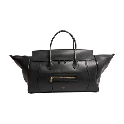 ブラック 保存袋付き CELINE ボディバッグ