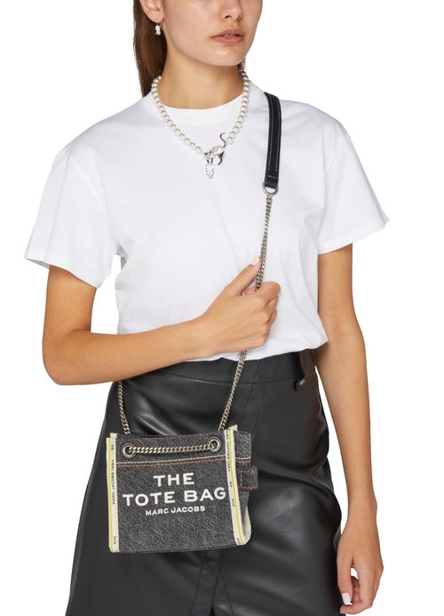 MARC JACOBS The Crossbody Tote Denim bag