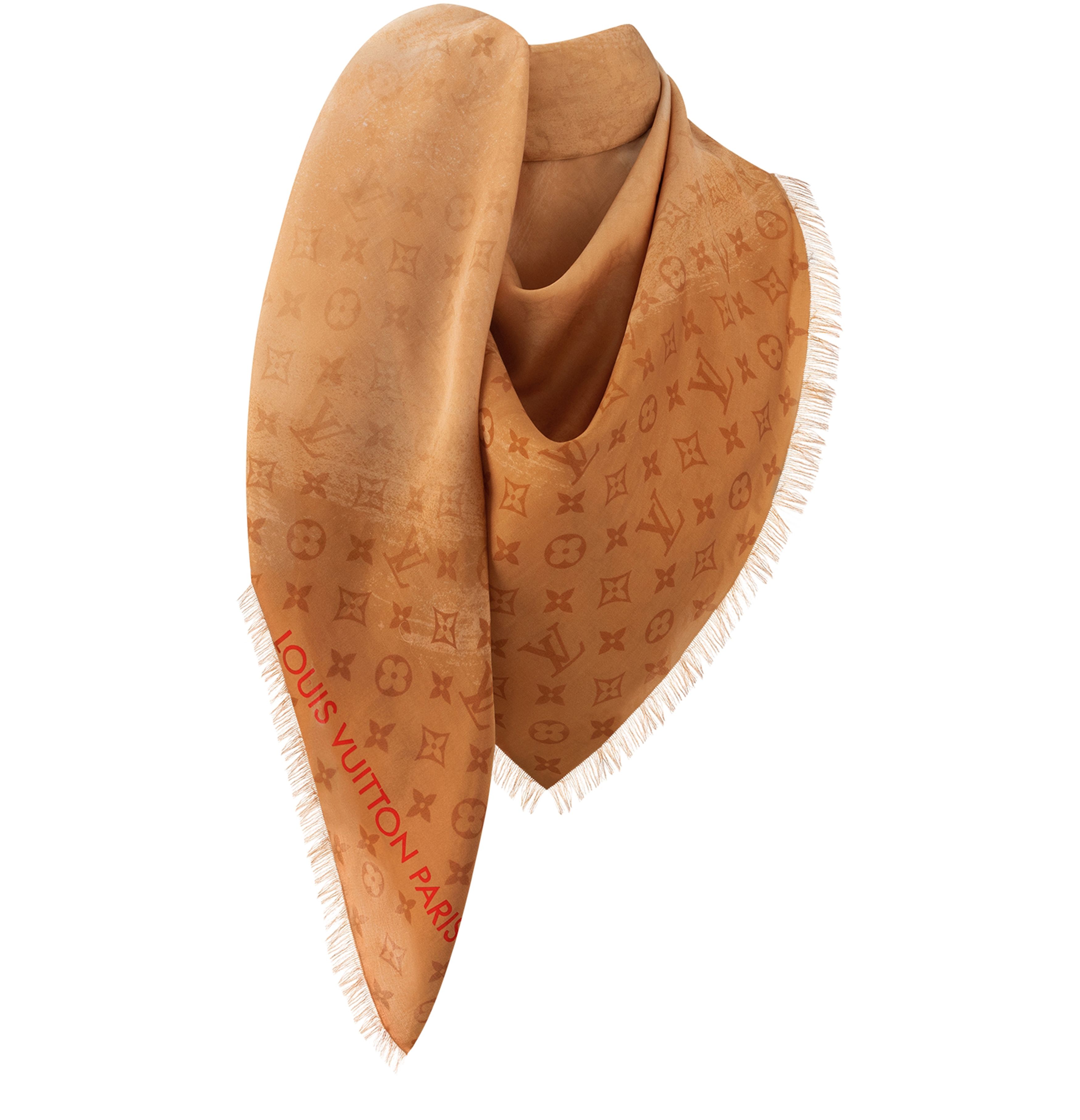 LV Painterly Shawl