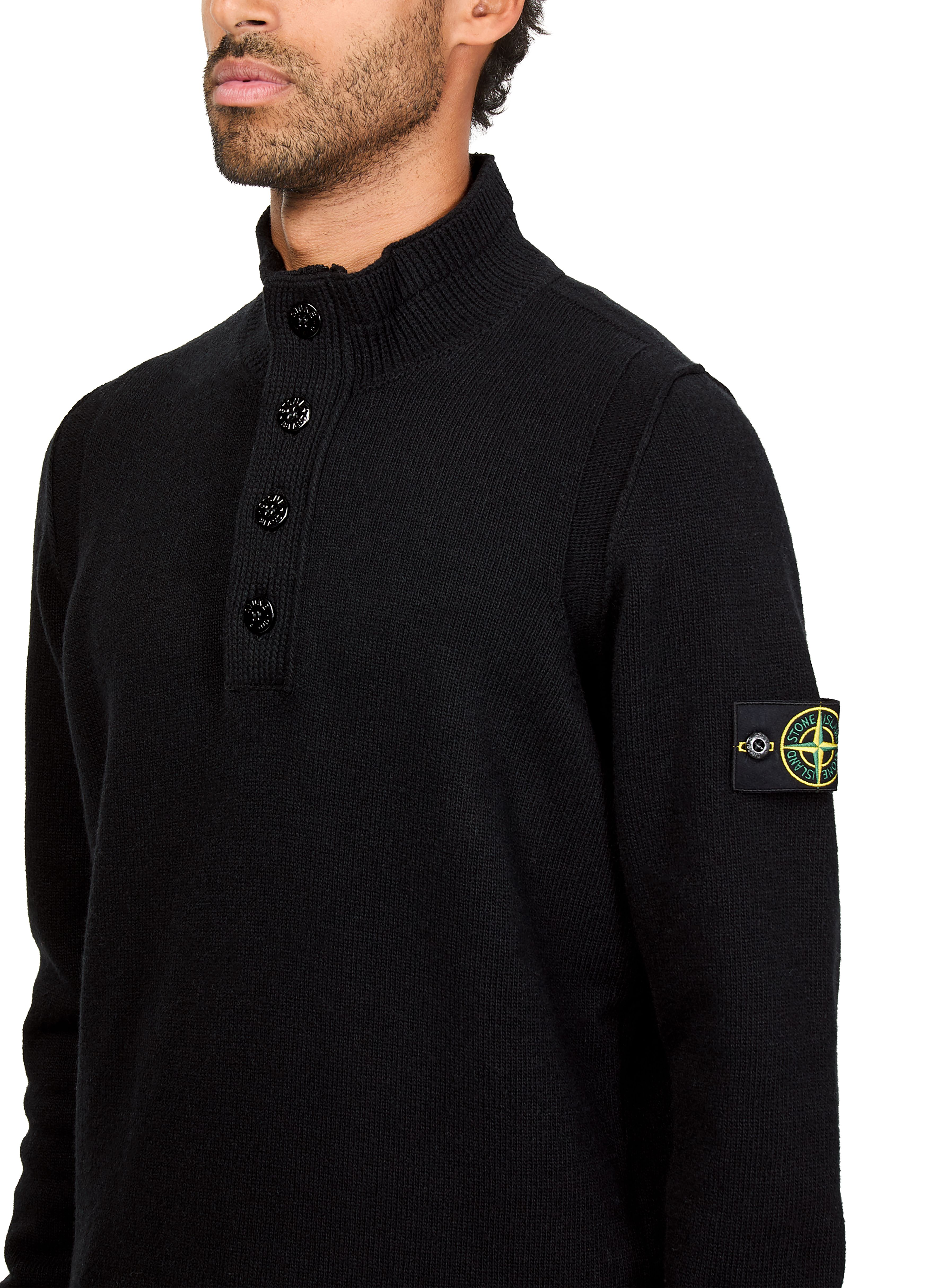 Logo patch sweater thumbnail 4