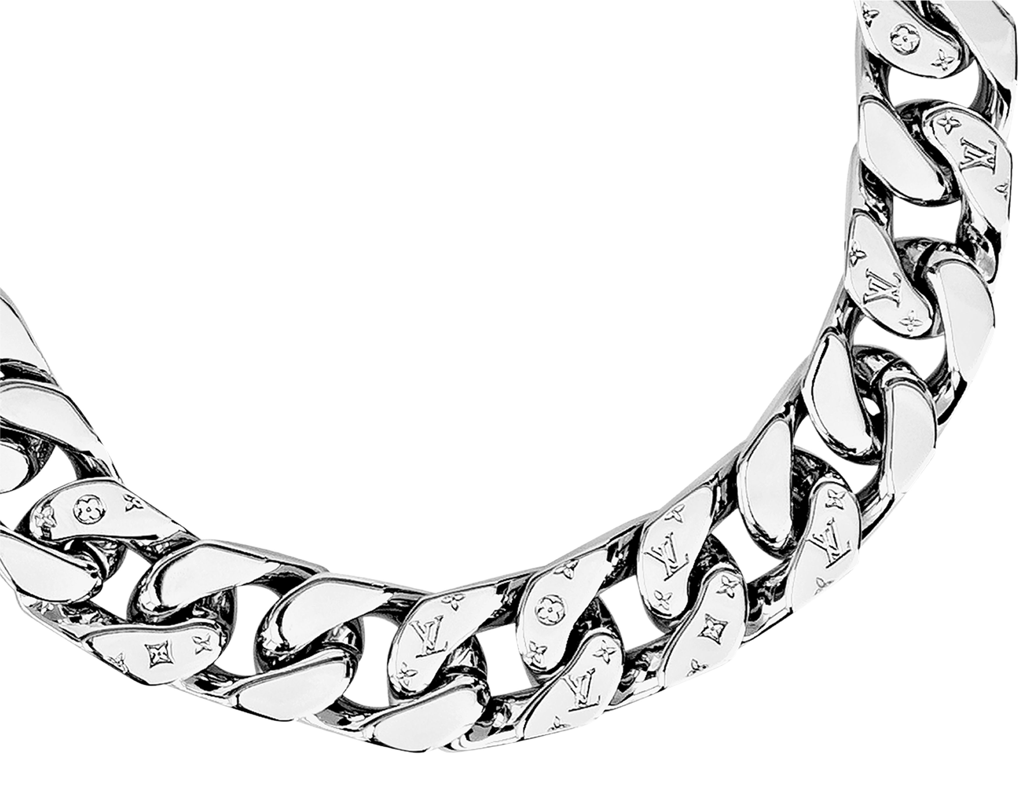LV Chain Links Necklace thumbnail 5
