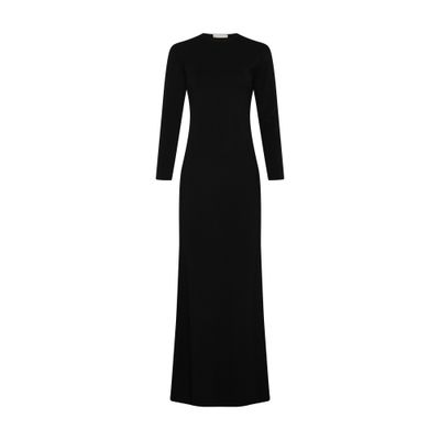 The Row Claudia Dress In Black