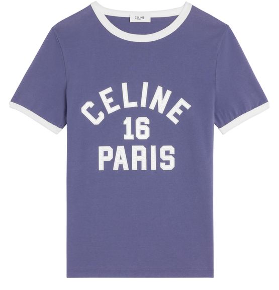 Celine Paris T-shirt in cotton jersey