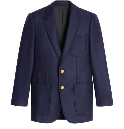 CELINE Cashmere flannel classic jacket