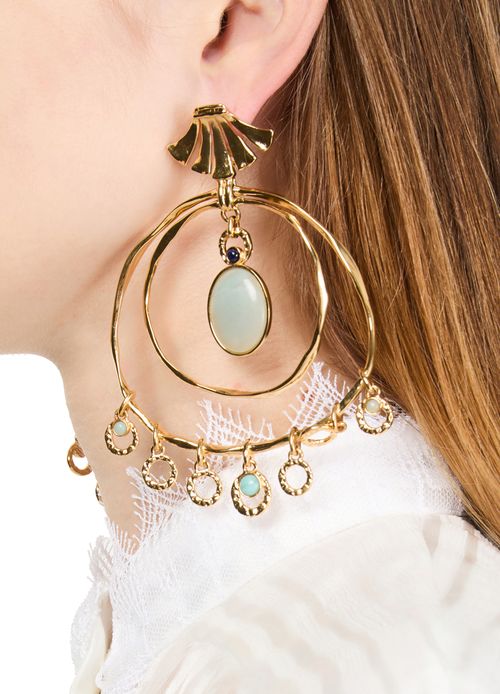 CHLOE Sunflower earrings