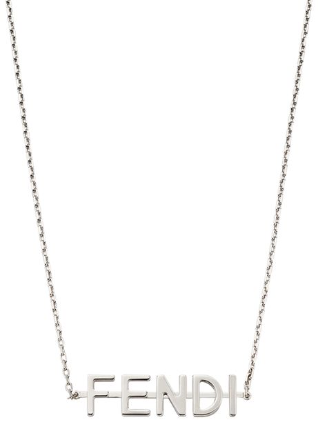 Men s Fendigraphy Necklace FENDI 24S