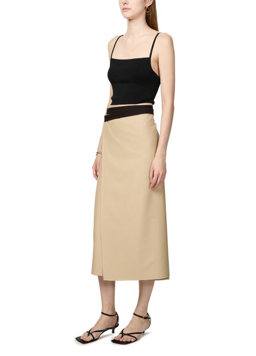 MARIE ADAM LEENAERDT Apron classic skirt