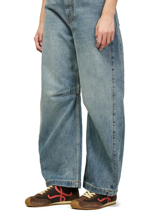 LOEWE Ballet Runner 2.0 in nylon and calfskin