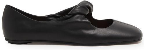 MCQUEEN Leather ballerinas