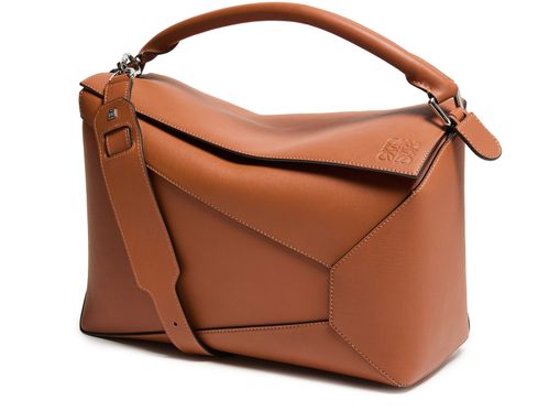 LOEWE Große Tasche Puzzle Edge aus klassischem Kalbsleder