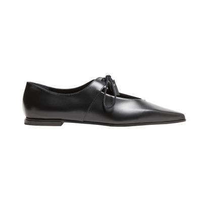 Max Mara Lace Up Ballerinas
