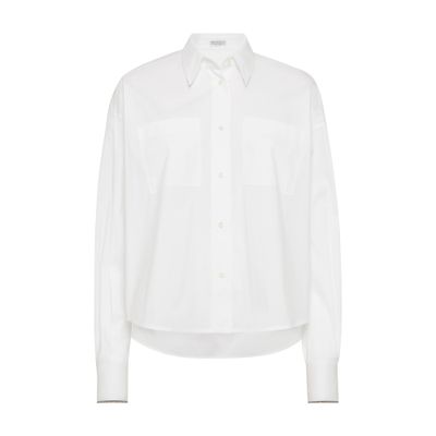 Shirt with monili