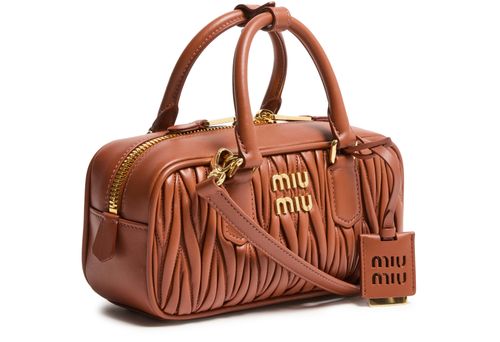 MIU MIU Arcadie quilted nappa leather bag