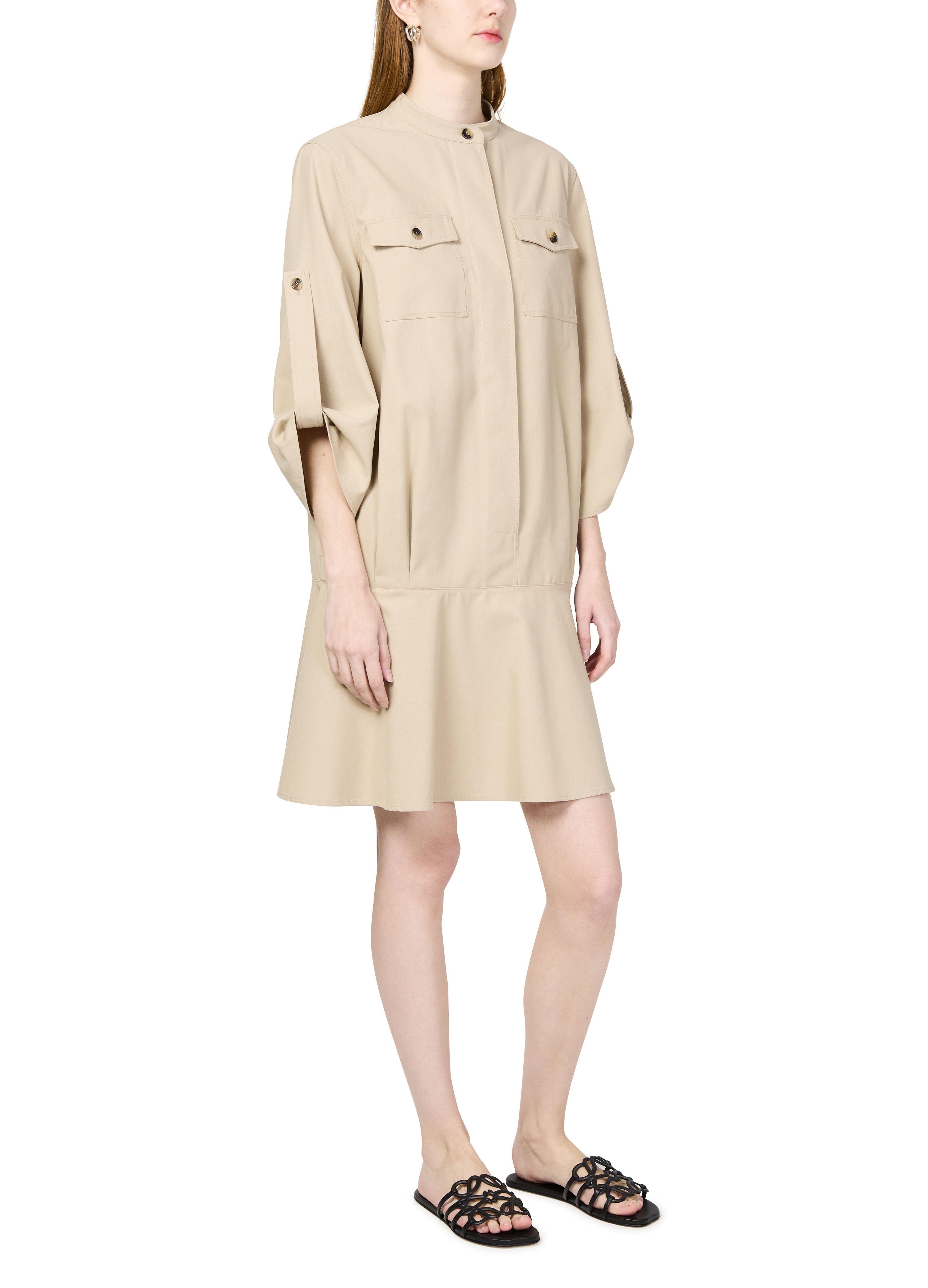 Cotton tunic dress thumbnail 6