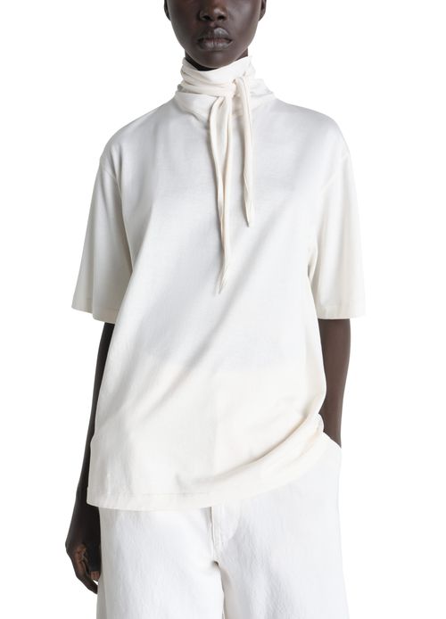 LEMAIRE T-shirt with scarf