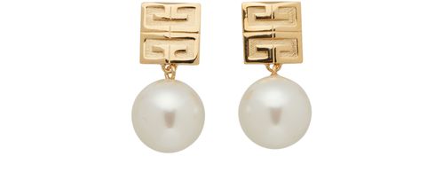 GIVENCHY Boucles d'oreilles 4G Pearl