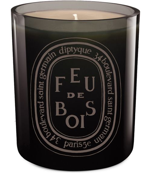 DIPTYQUE Bougie grise Feu de Bois 300 g