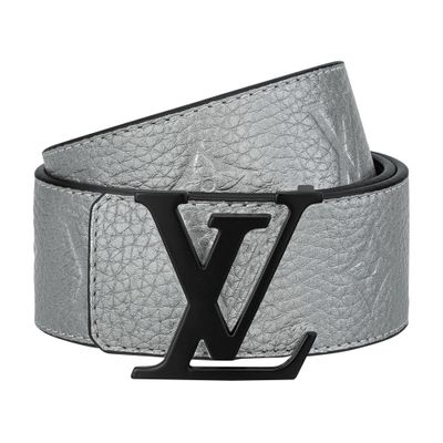 Louis Vuitton Lv Initials 40mm Reversible Belt In Blue