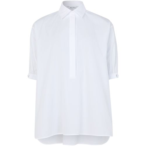 MAX MARA Teano cotton poplin blouse