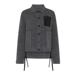 Women's Workwear-style wool jacket | LOEWE | 24S