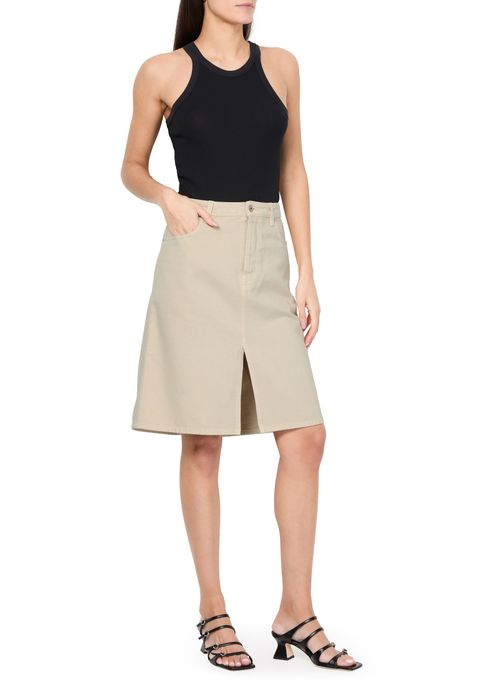 BURBERRY EKD denim skirt