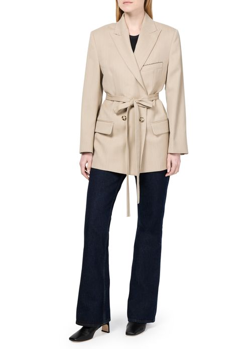 VICTORIA BECKHAM Belted jacket
