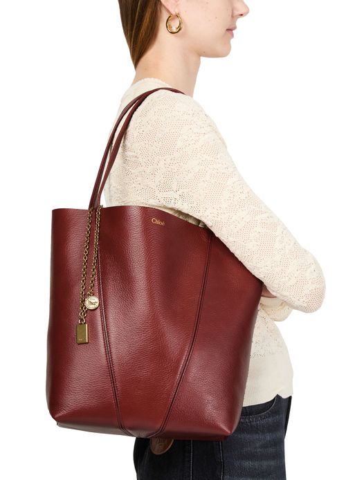 CHLOE Chloe Spin grained leather tote bag