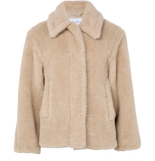 MAX MARA Teddy cropped coat