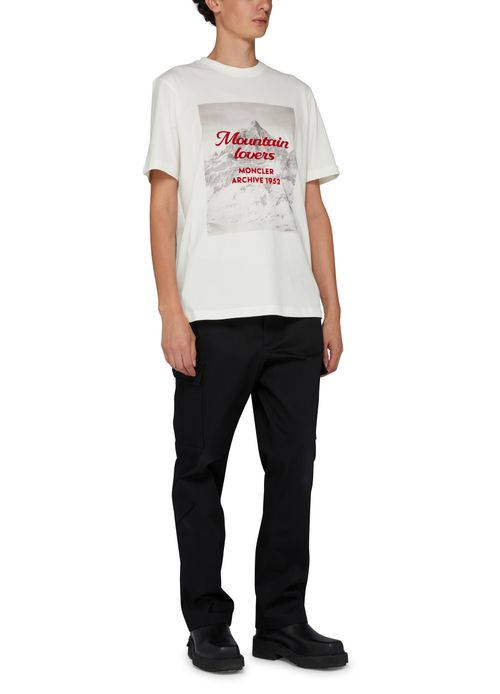 MONCLER Printed short-sleeved t-shirt