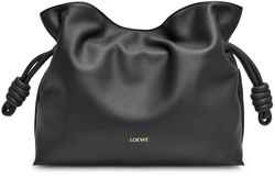 Flamenco Medium leather clutch