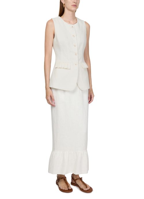 POSSE Matilda sleeve less jacket