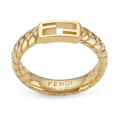 Fendi Baguette Ring In Or