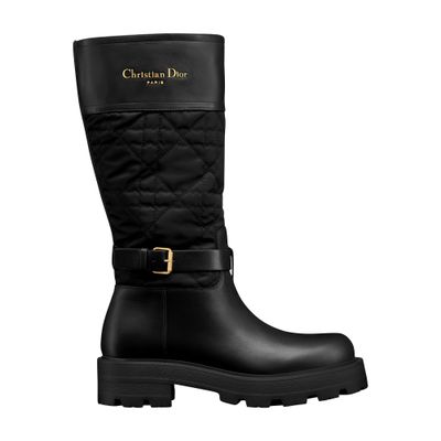 Women's Lace-up in calfskin mid boots | CELINE | 24S