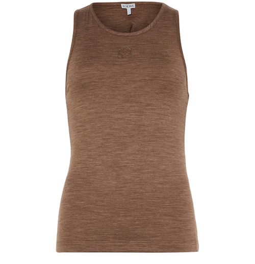 LOEWE Anagram wool vest top