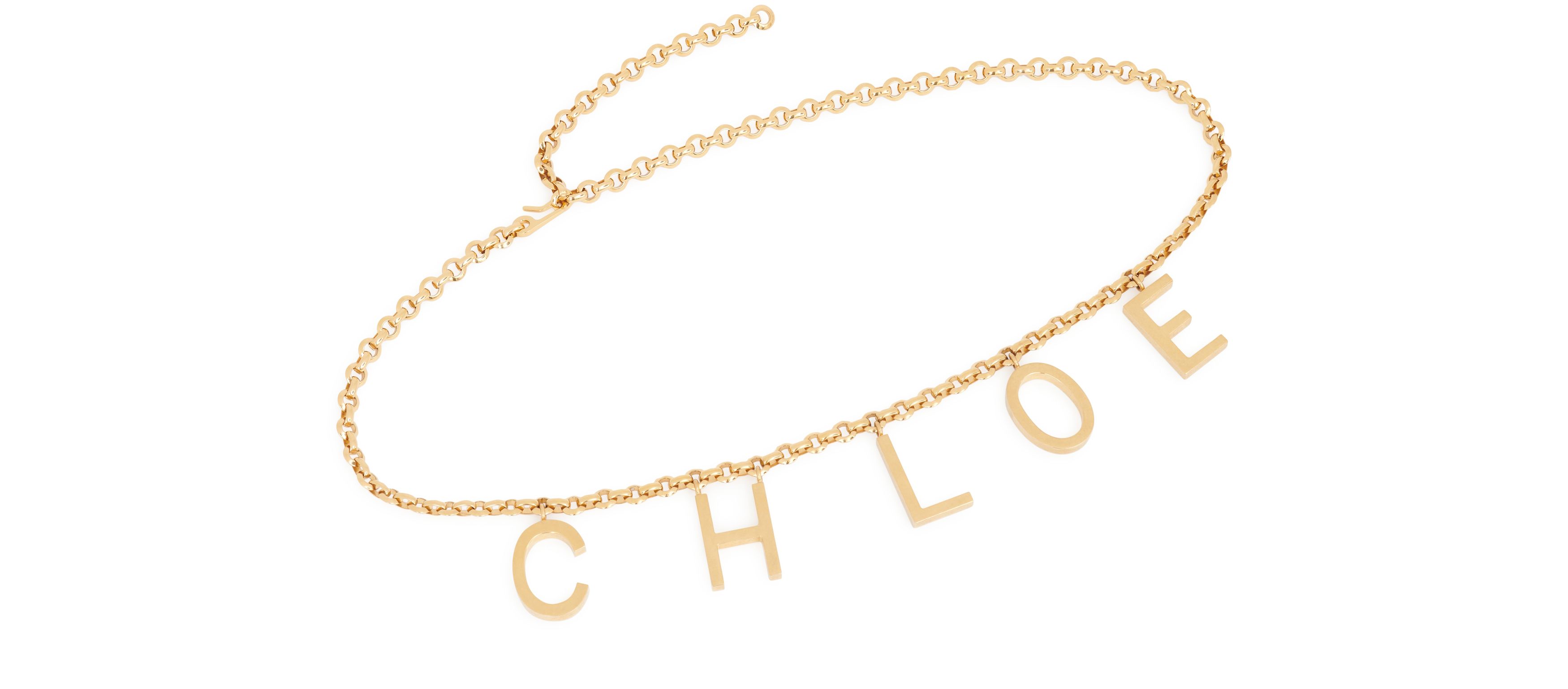 Chloé Letters belt
