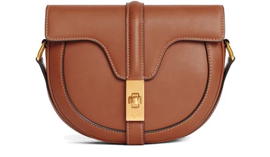 Women's Small Besace 16 Bag in satinated calfskin, CELINE