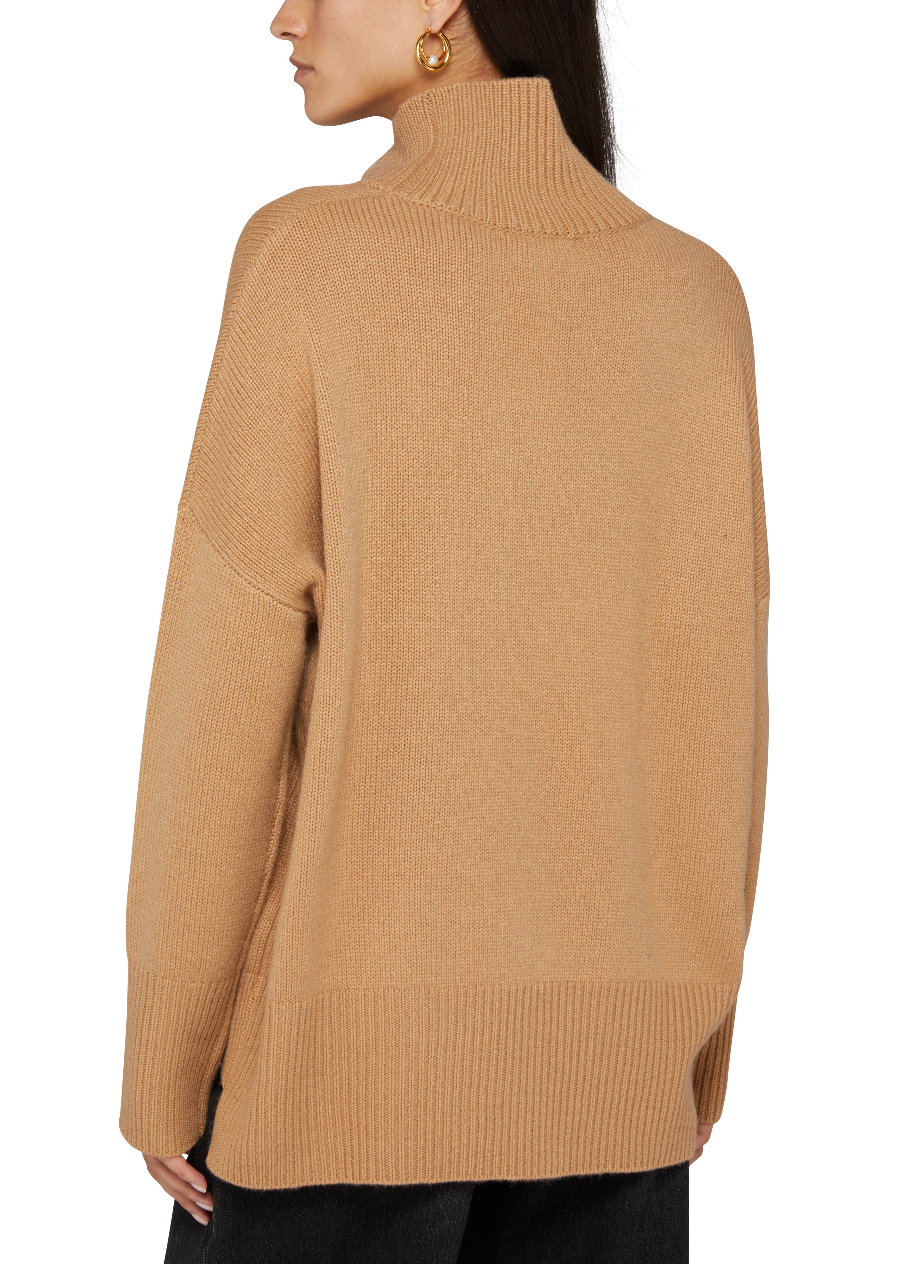 Heidi cashmere turtleneck sweater thumbnail 5