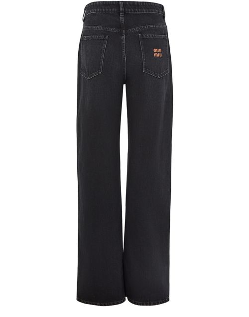 MIU MIU Straight-cut jeans