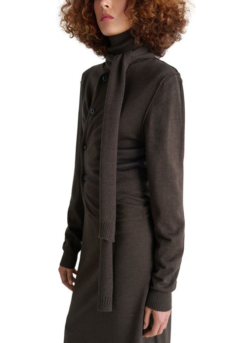 LEMAIRE Cardigan twisted avec écharpe
