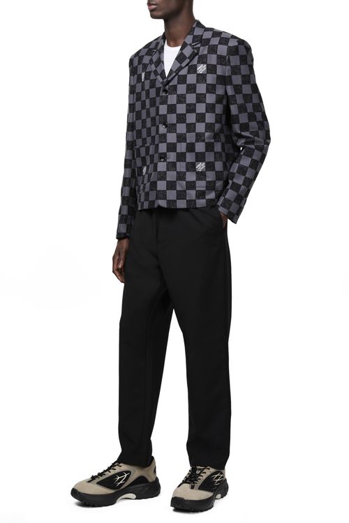 LOUIS VUITTON Boxy Damier Jacket