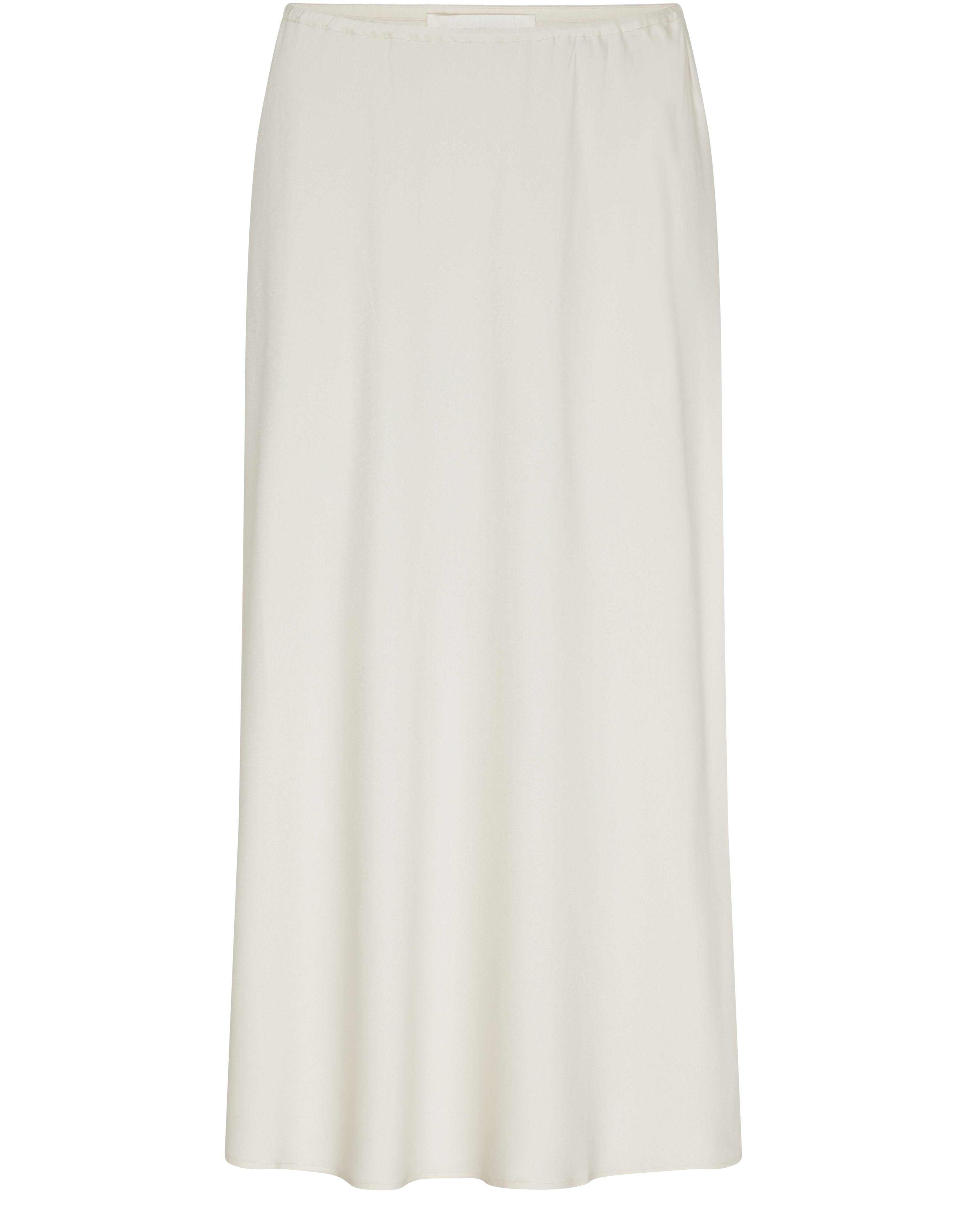 Midi silk skirt