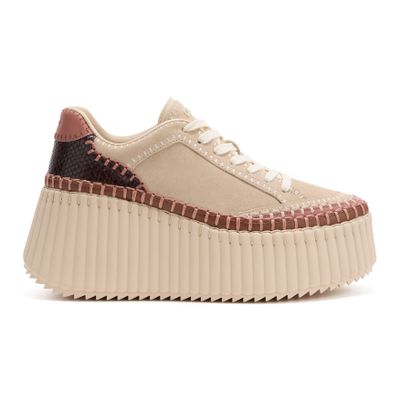 Chloé Nama Sneakers In Black