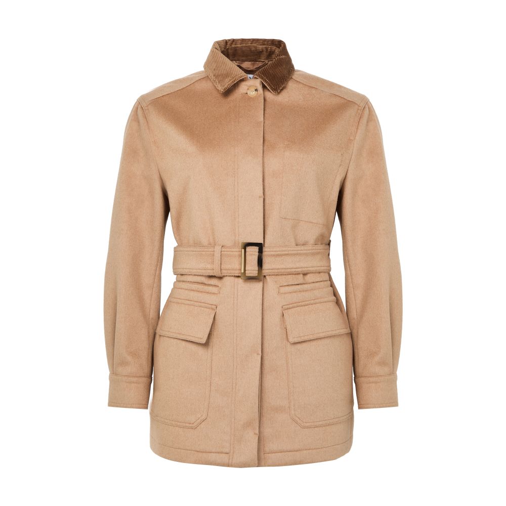 Leva belted coat thumbnail 7