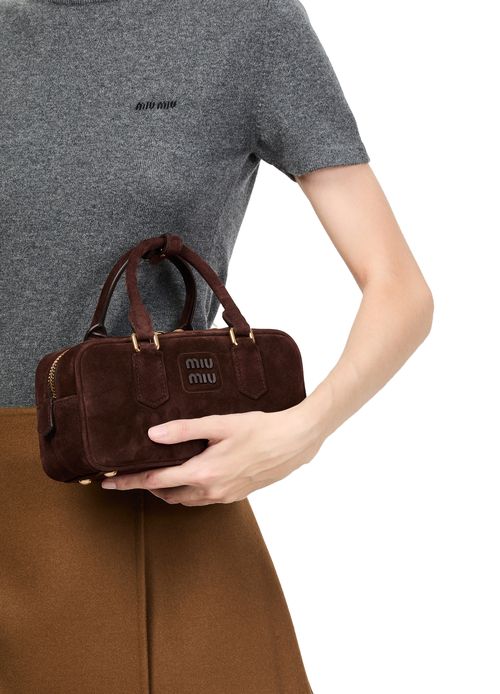 MIU MIU Tasche Arcadie aus Wildleder