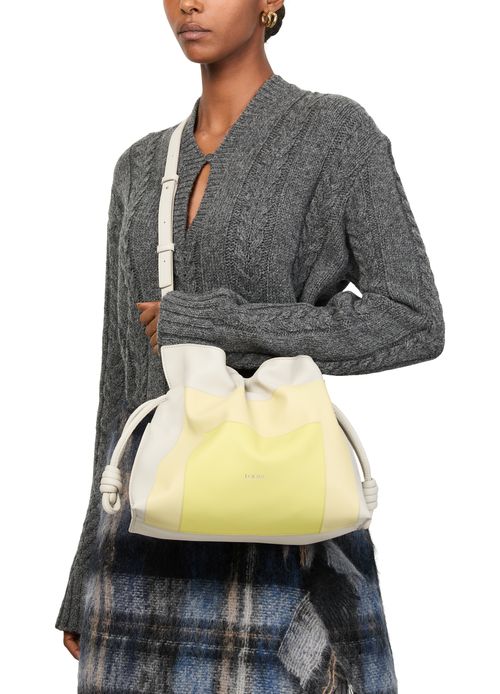 LOEWE Flamenco square clutch