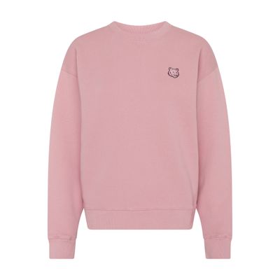 Shop Maison Kitsuné Bold Fox Head Patch Comfort Sweatshirt In Pink