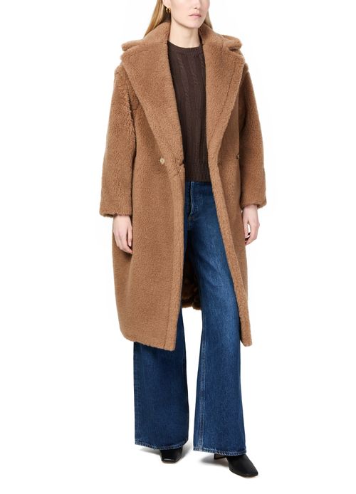 MAX MARA Icon Teddy Bear camel wool coat