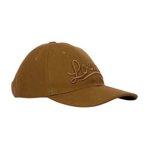 Cap with embroidered logo