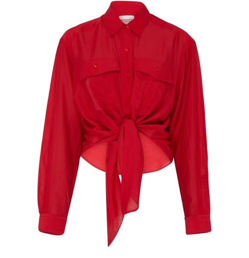 MARANT ETOILE Nath lon-sleeved shirt