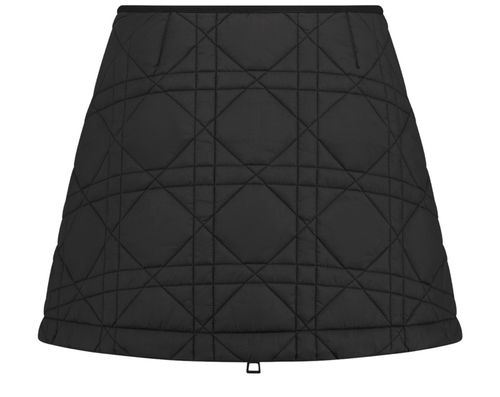DIOR Macrocannage Miniskirt